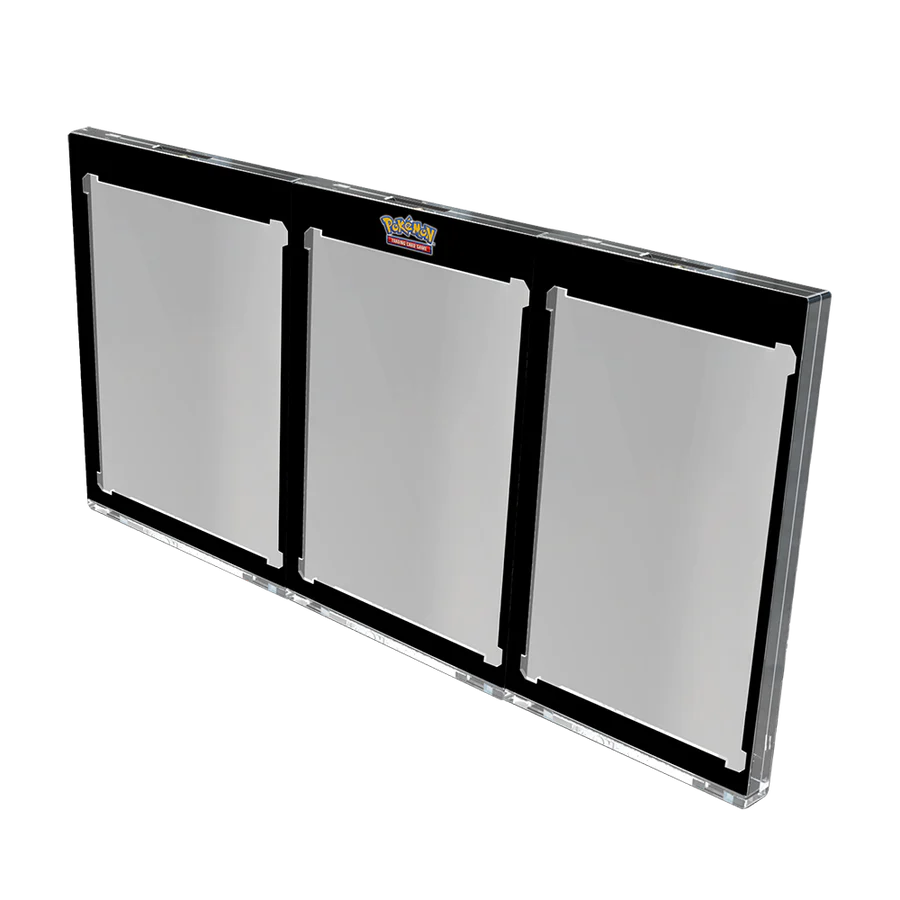 Ultra Pro Neon Kanto ONE-TOUCH EDGE™ 3-CARD Display for Pokémon