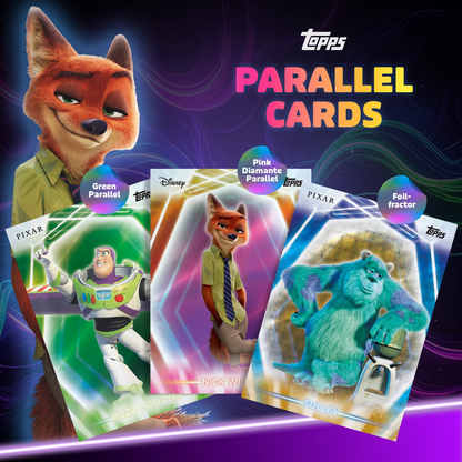 2026 Topps Disney Neon Value Box