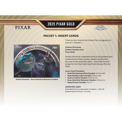 2025 Topps Pixar Gold Hobby Box