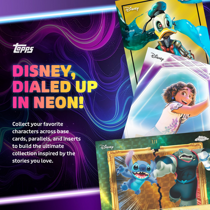 2026 Topps Disney Neon Value Box