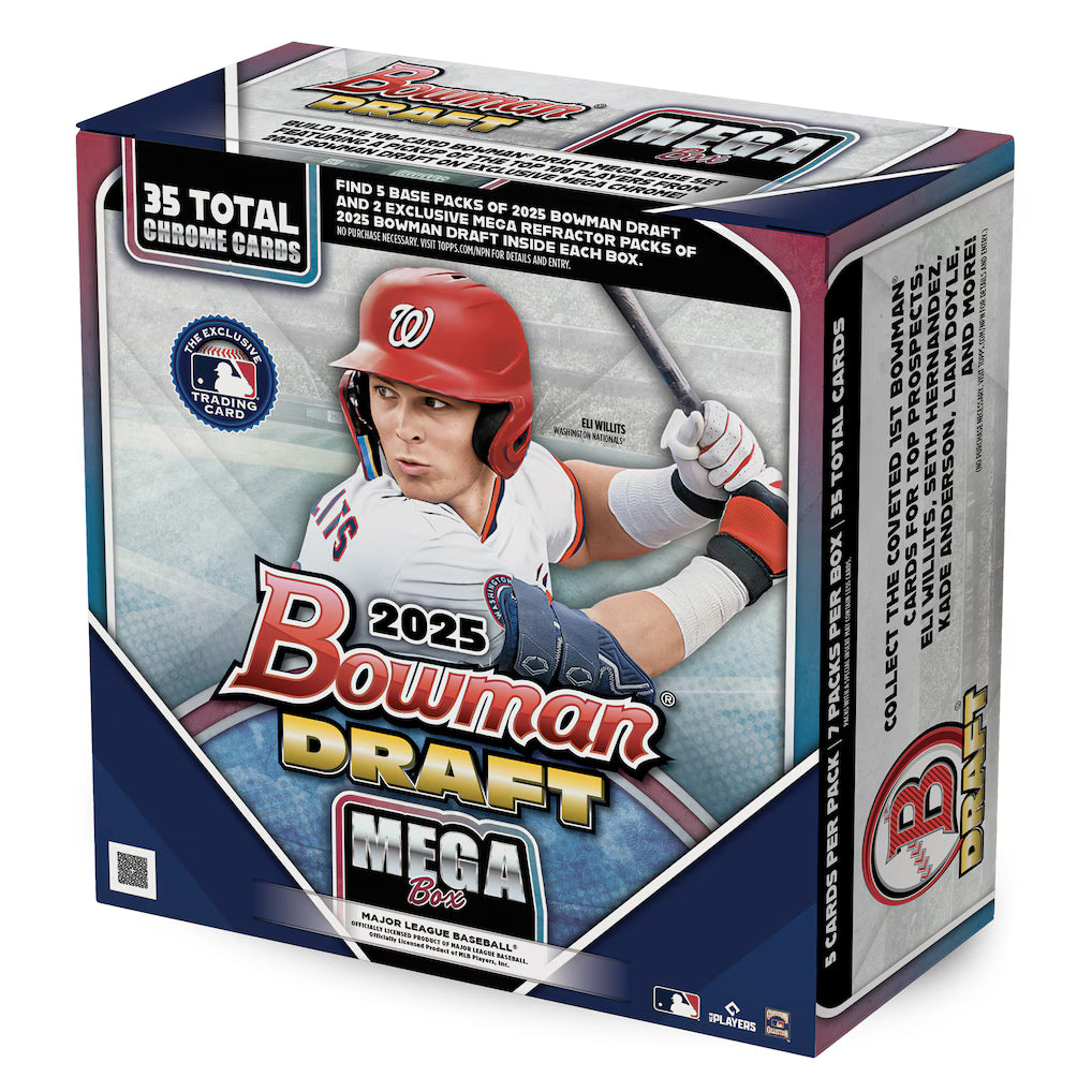 2025 Topps Bowman Draft Baseball Mega Box