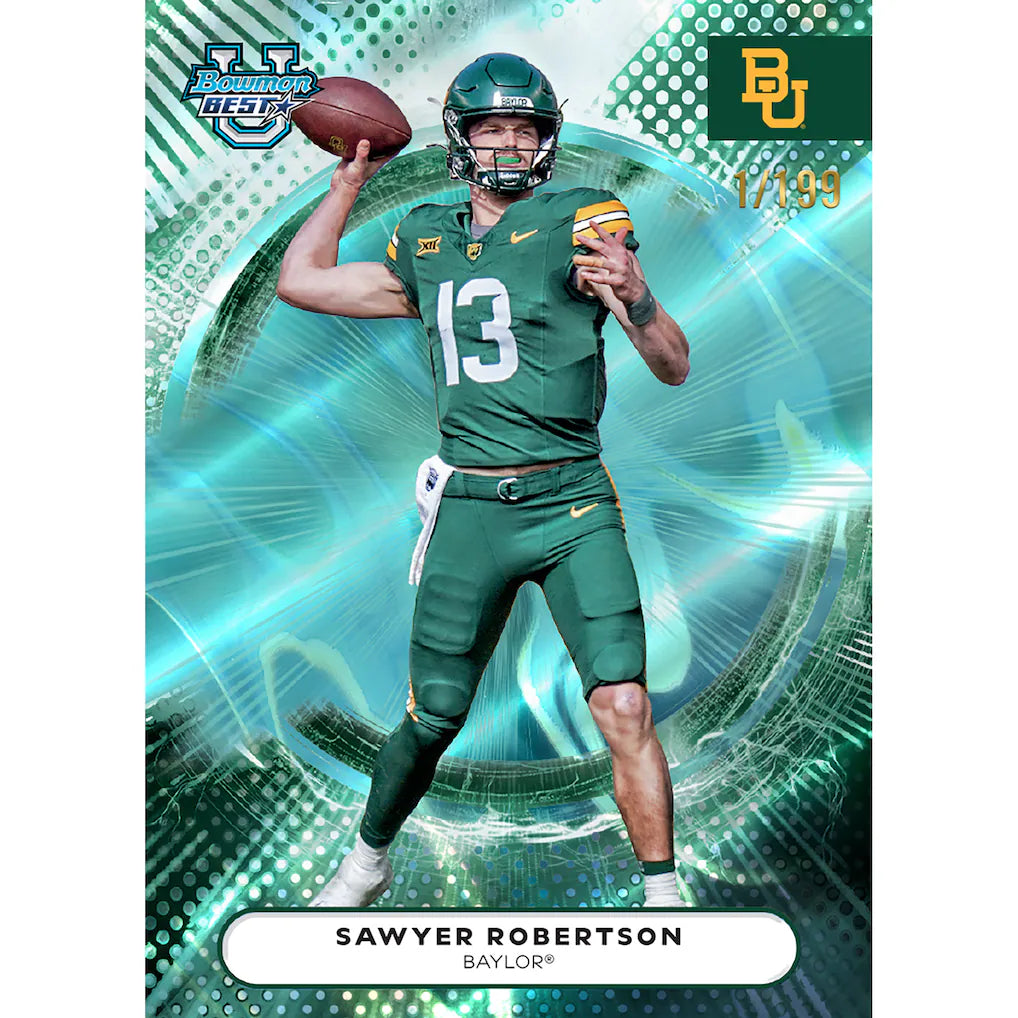2025 Bowman University Best Football Factory Sealed Hobby Box
