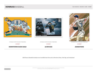2026 Panini Donruss Baseball Hobby Box *LIMIT 1 PER HOUSEHOLD*