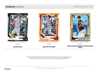 2026 Panini Donruss Baseball Hobby Box *LIMIT 1 PER HOUSEHOLD*