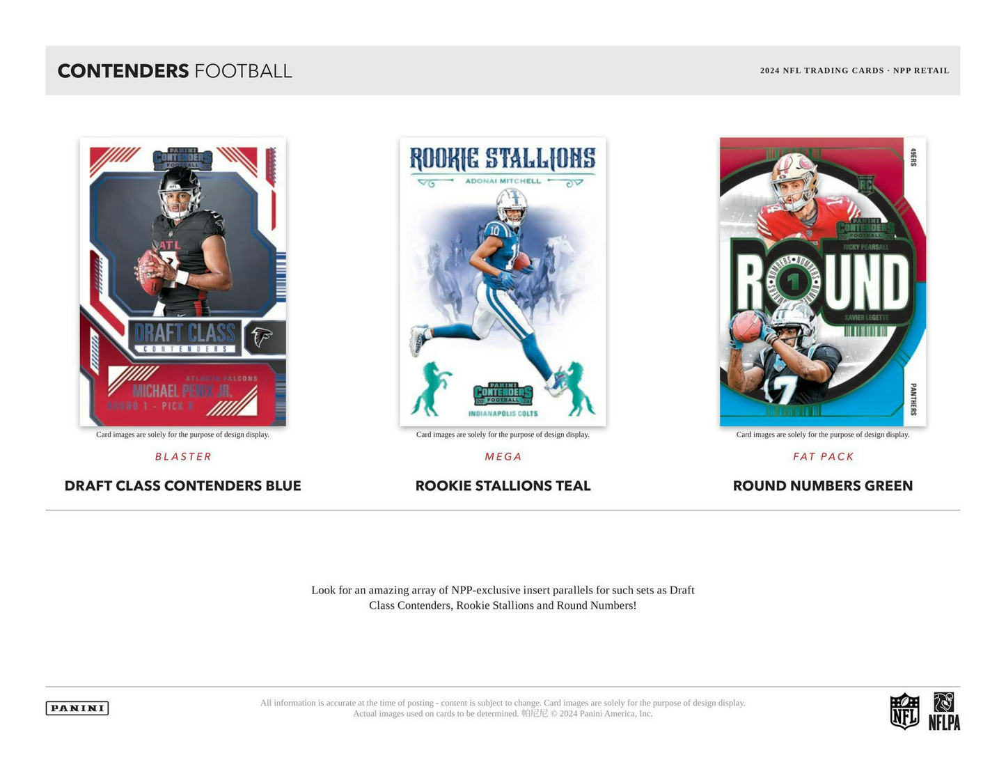 2024 Panini Contenders Football Retail Box