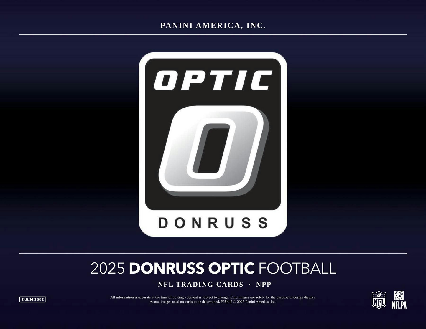 2025 Panini Donruss Optic Football Blaster