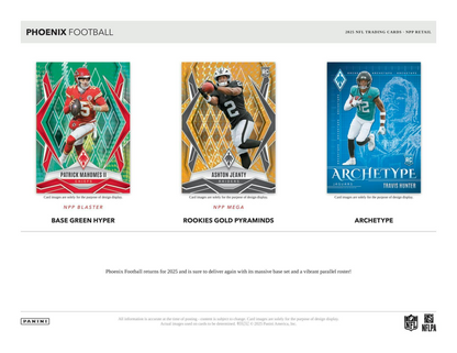 2025 Panini Phoenix Football Blaster Box