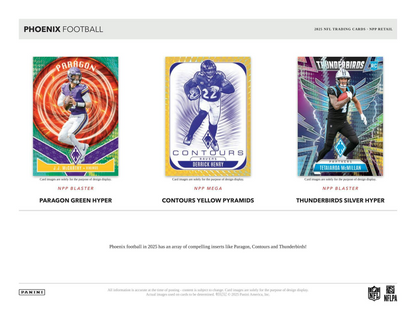 2025 Panini Phoenix Football Mega Box