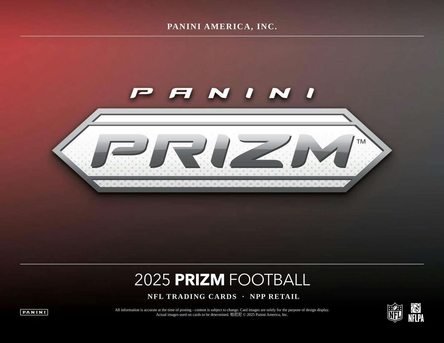 2025 Panini Prizm Football Blaster