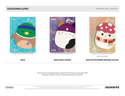2025 Panini Squishmallows SERIES 2 Blaster Box