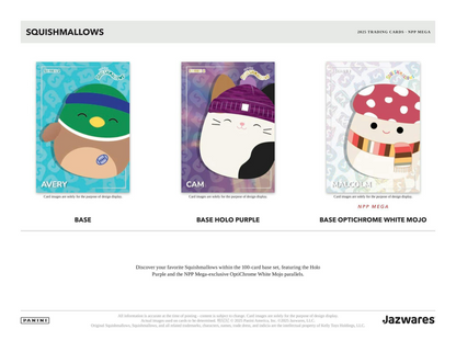 2025 Panini Squishmallows SERIES 2 Mega Box