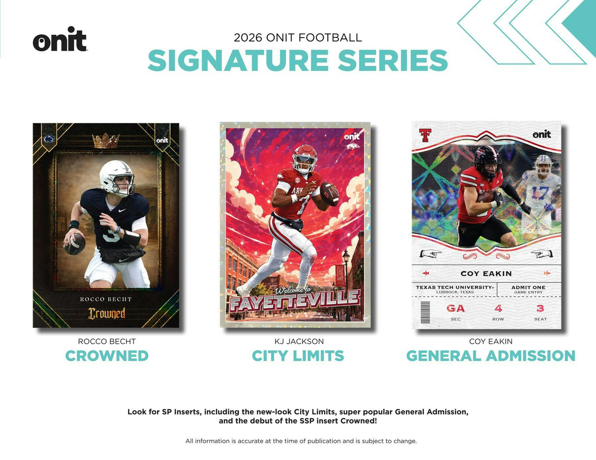 2026 Onit Signature Series Alabama Football Blaster Box