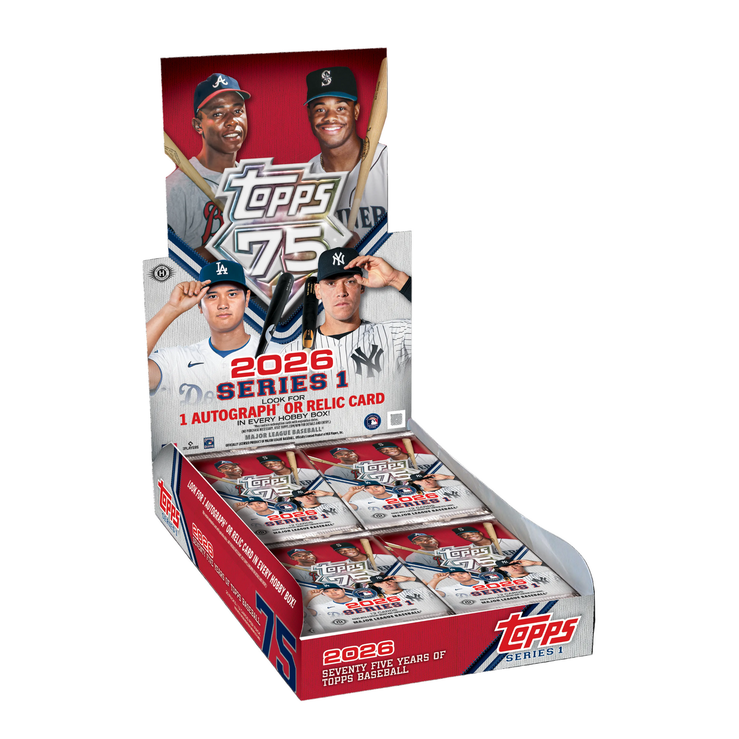 2026 Topps Baseball Series 1 Hobby Box - PRESALE (LIMIT 1 PER PERSON)