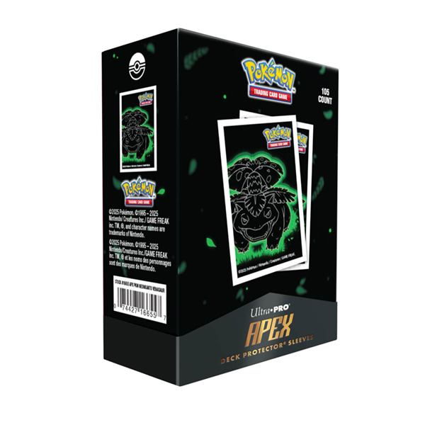 Ultra Pro Deck Protectors: Pokémon Apex - Neon Kanto Venusaur (105ct)