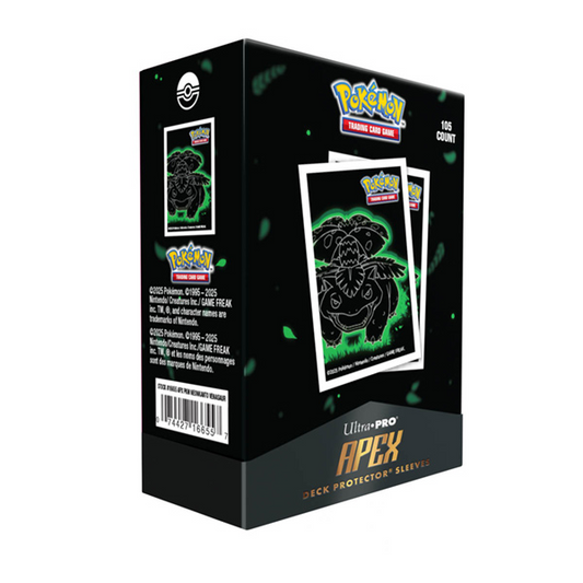 Ultra Pro Deck Protectors: Pokémon Apex - Neon Kanto Venusaur (105ct)