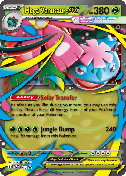 Mega Venusaur ex Premium Collection - Pokémon TCG (Limit 1)