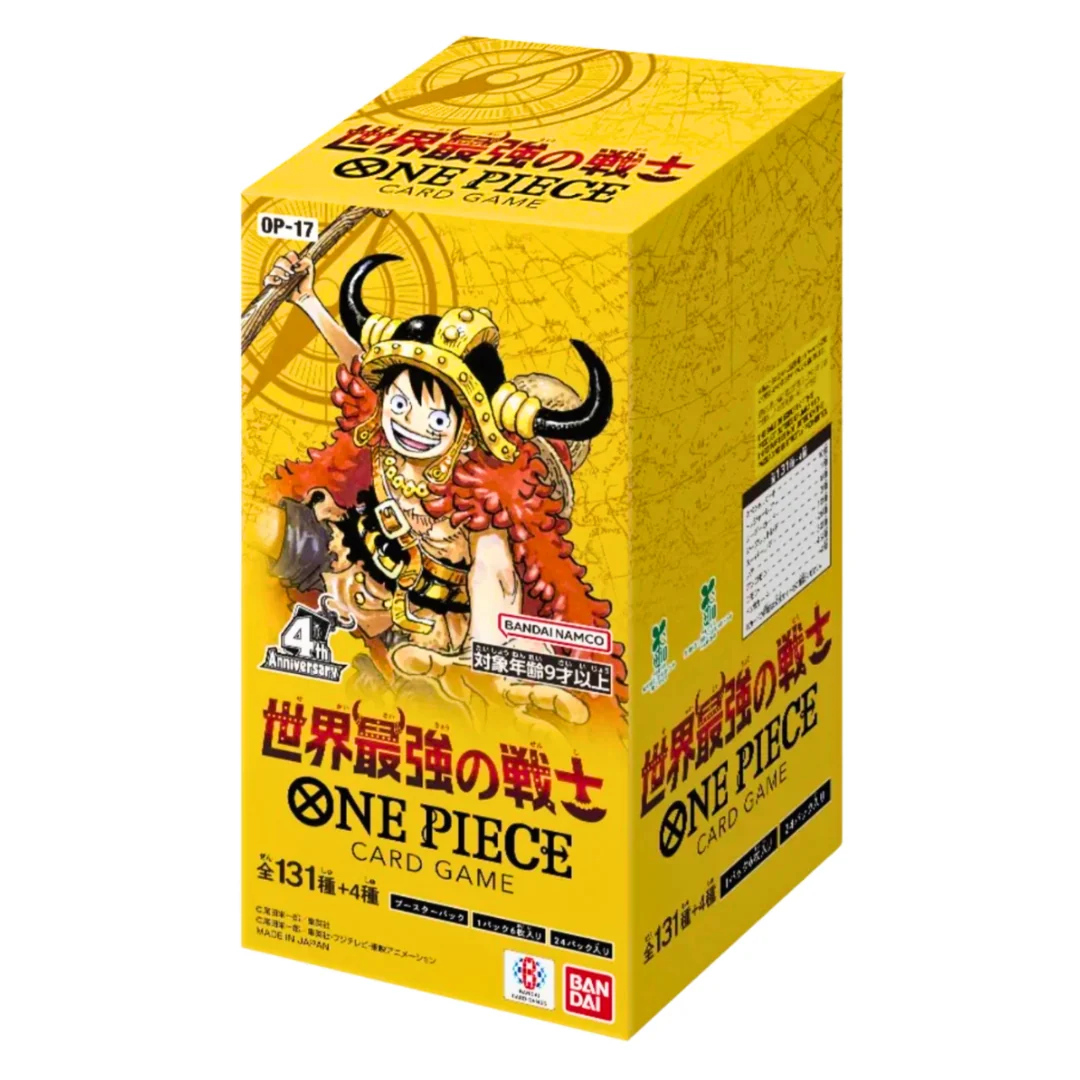One Piece Card Game: The World's Strongest Warriors (OP-17) Japanese Booster Box **PRESALE - LIMIT 3**