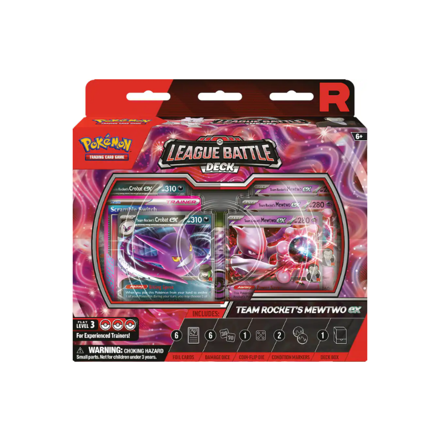 Team Rocket's Mewtwo ex League Battle Deck Pokémon TCG