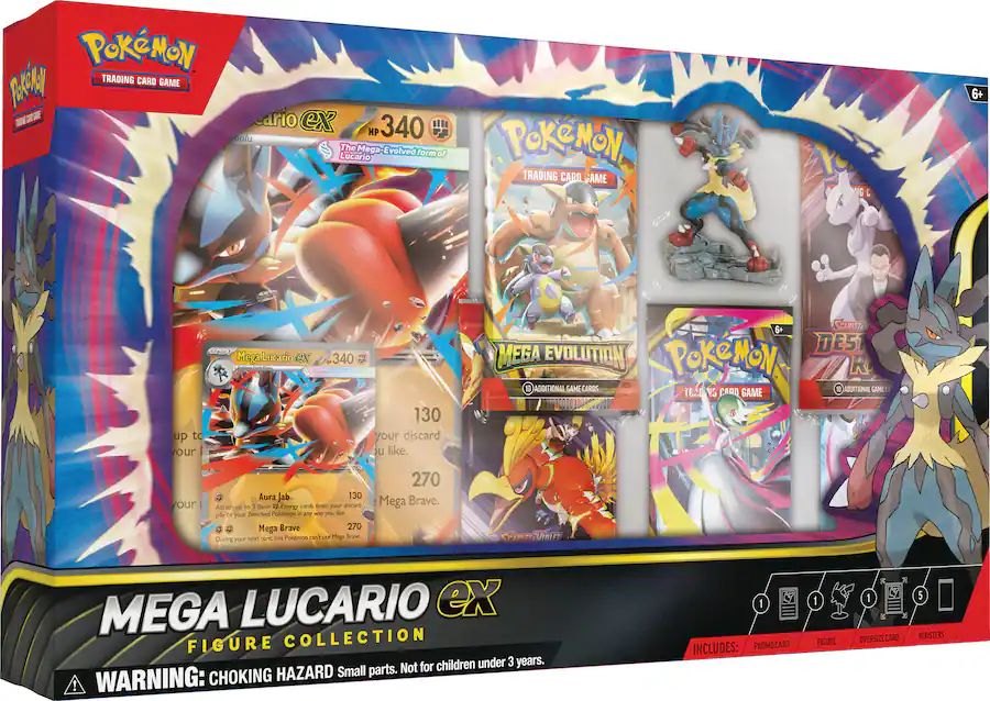 Mega Lucario ex Figure Collection - Pokémon TCG (Limit 1)
