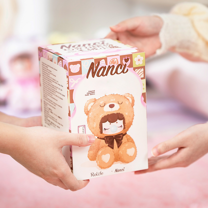 Rolife Surprise Plush Dolls - Nanci Colorful Chocolate Cutie Bears Blind Box