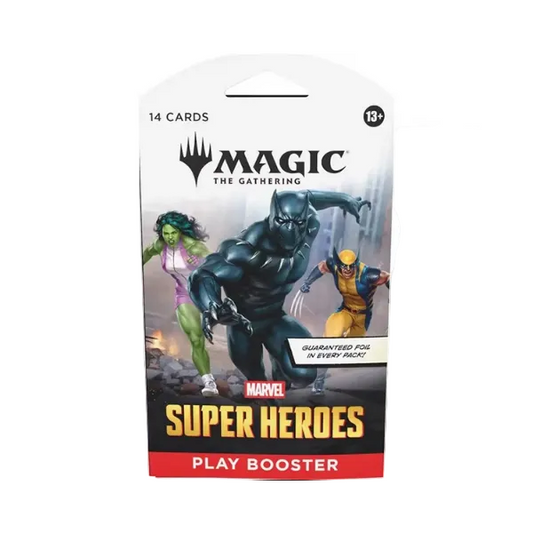 Magic: The Gathering Marvel Super Heroes Sleeved Play Booster Pack