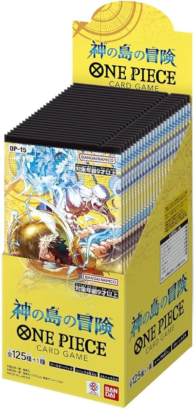 one piece card game japanese booster box One Piece Adventure on Kami's Island OP-15 Japanese Booster Box