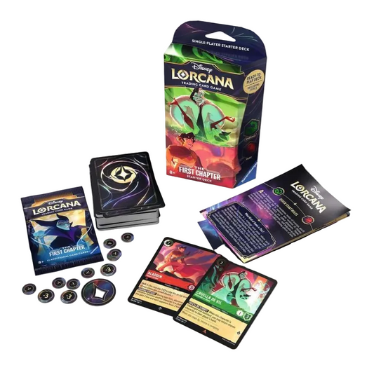 Disney Lorcana TCG: The First Chapter Starter Deck - Ruby & Emerald **LIMIT 2**