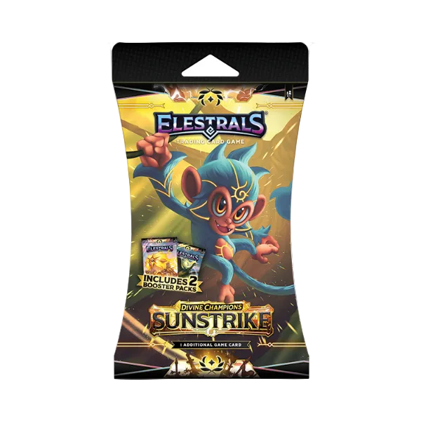 Elestrals TCG: Divine Champions - Sunstrike Stellar Luminape Double Blister Pack