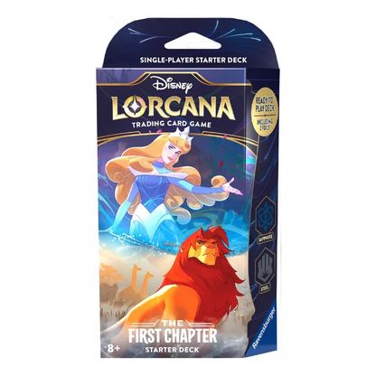 Disney Lorcana TCG: The First Chapter Starter Deck - Sapphire & Steel **LIMIT 2**