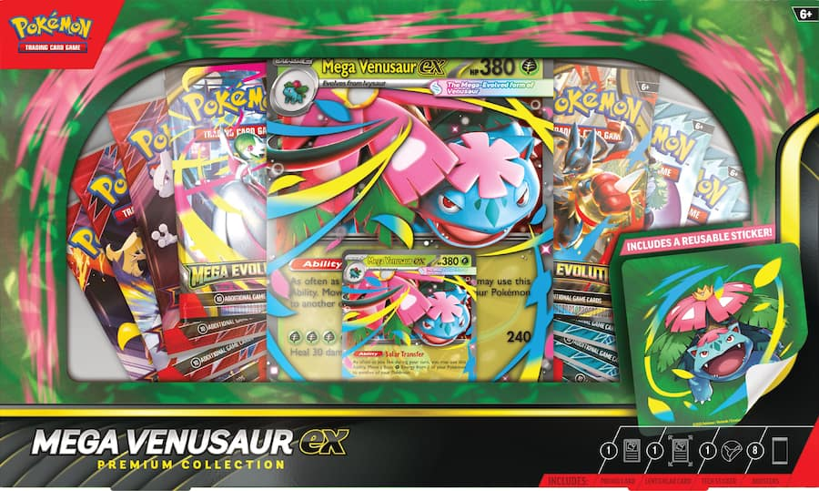 Mega Venusaur ex Premium Collection - Pokémon TCG (Limit 1)