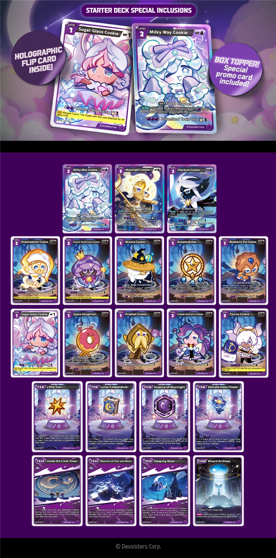 CookieRun Braverse TCG: Glorious Moonlight Starter Deck
