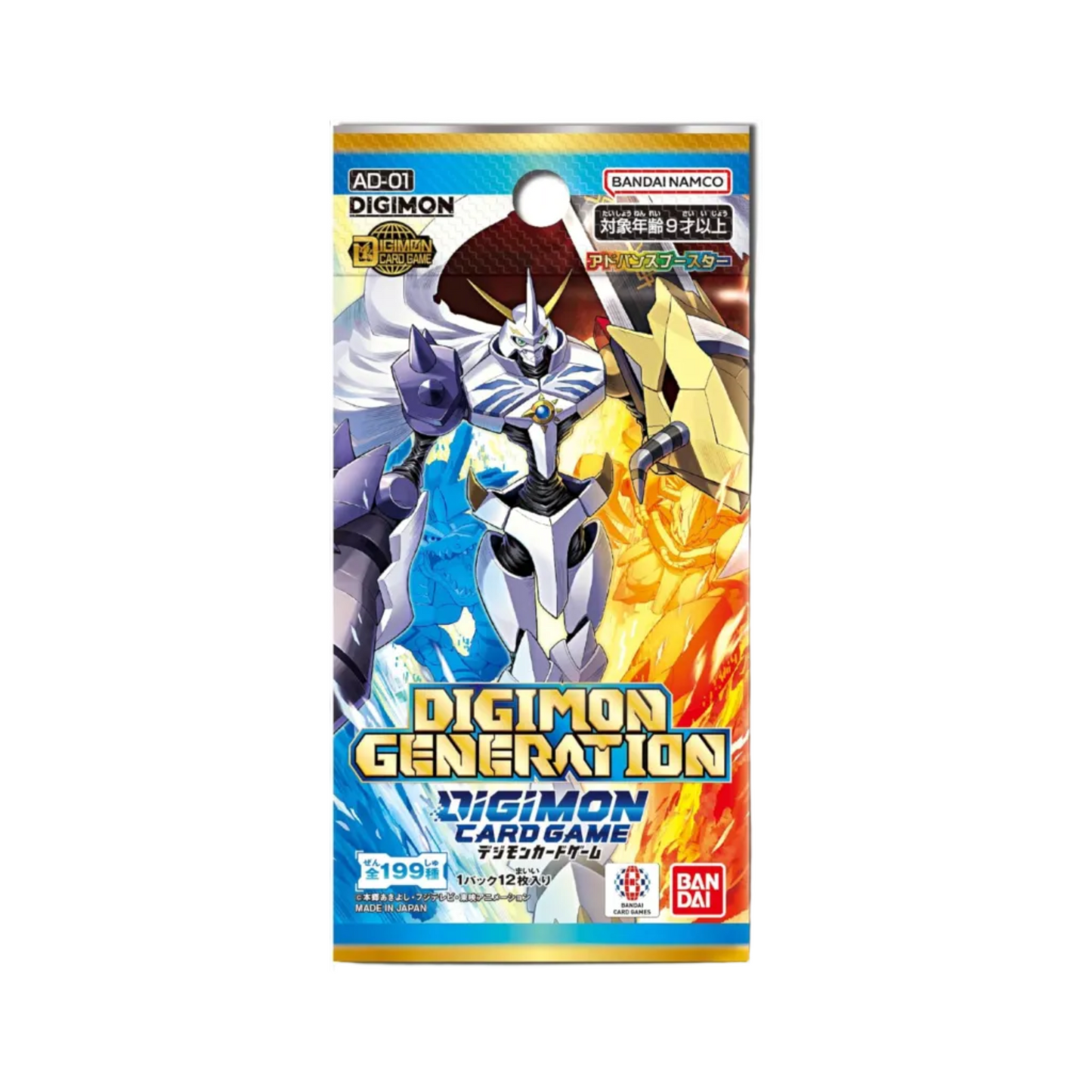 Digimon Card Game: Advanced Booster (AD-01) Digimon Generation Japanese Booster Box