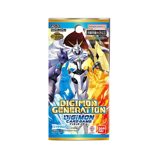 Digimon Card Game: Advanced Booster (AD-01) Digimon Generation Japanese Booster Box