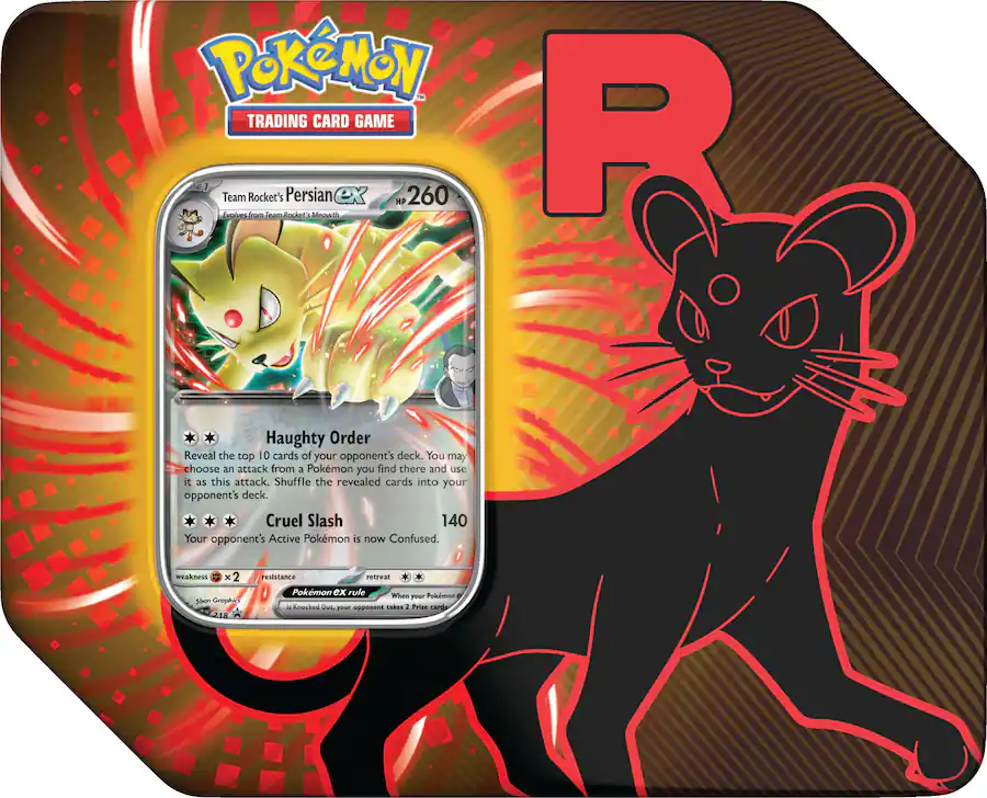 Team Rocket Tin Pokemon TCG