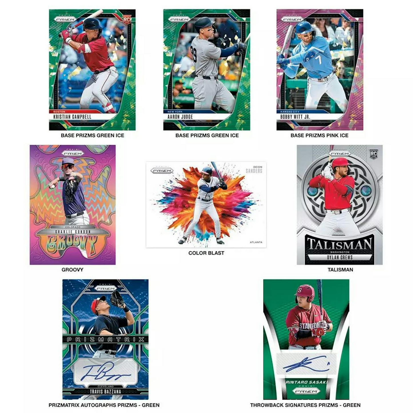 2025 Panini Prizm Baseball Mega Box (Pink Ice Prizms)