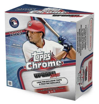 2025 Topps Chrome Updates Baseball Factory Sealed Mega Box