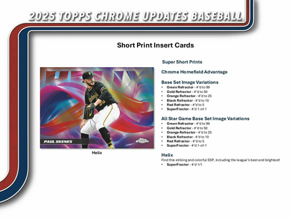 2025 Topps Chrome Updates Baseball Factory Sealed Mega Box