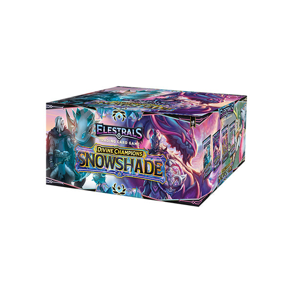 Elestrals TCG: Divine Champions Snowshade Booster Box (PREORDER - 10/16)