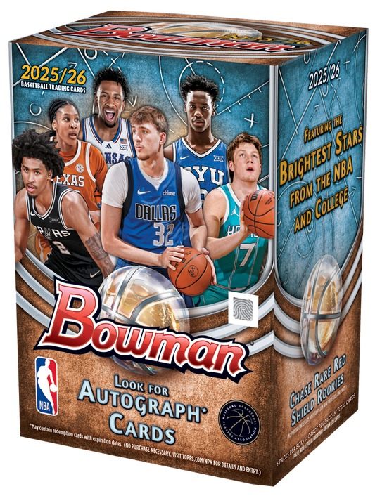 2025/26 Topps Bowman Basketball Value Box