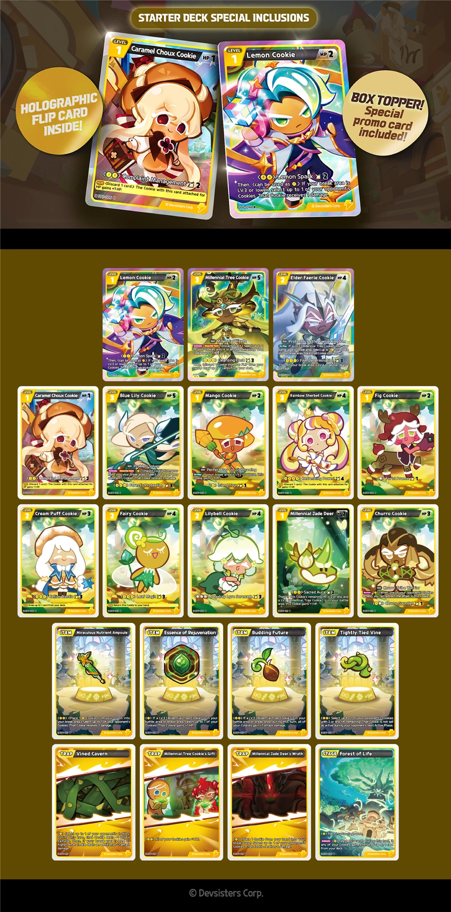 CookieRun Braverse TCG: Tree of Life Starter Deck