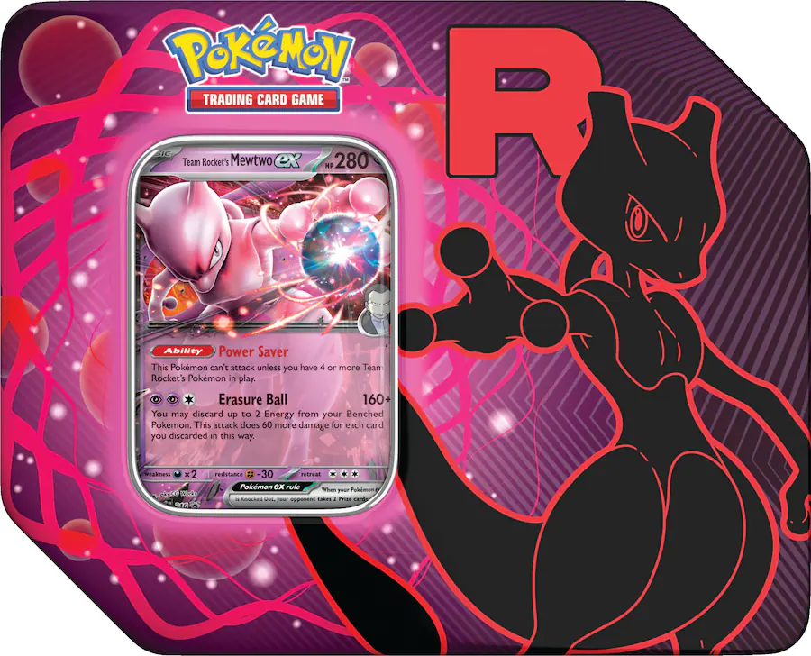 Team Rocket Tin Pokemon TCG