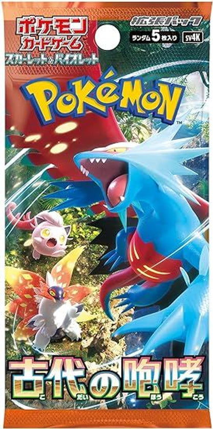 Ancient Roar Booster Box (sv4K) Japanese - S&V Pokémon TCG