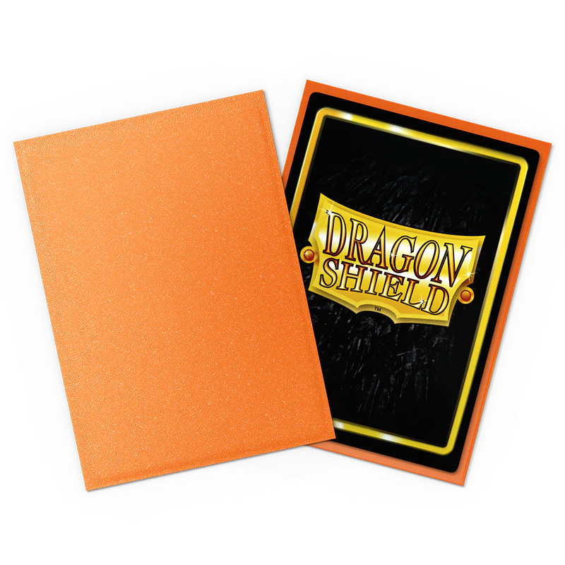 Dragon Shield Sleeves - Matte Amber