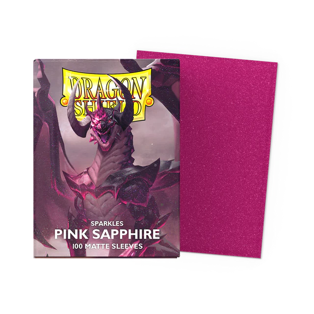 Dragon Shield Sleeves - Matte Pink Sapphire