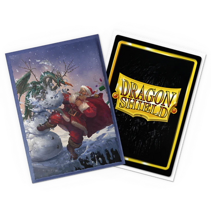 Dragon Shield Sleeves - Brushed Art Christmas 2025