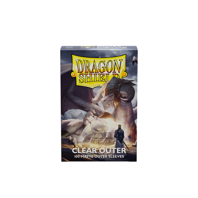 Dragon Shield Sleeves - Matte Clear Outer Sleeves