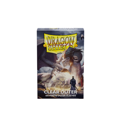 Dragon Shield Sleeves - Matte Clear Outer Sleeves
