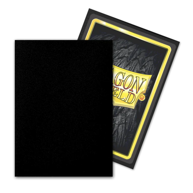 Dragon Shield Sleeves - Matte Black Outer Sleeves