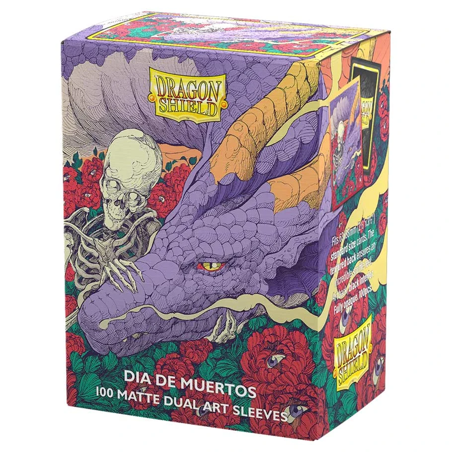 Dragon Shield Sleeves - Dual Matte Dia De Muertos