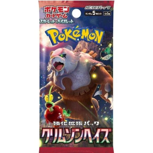 Crimson Haze Booster Pack (sv5a) Japanese Pokémon TCG (Single Pack)